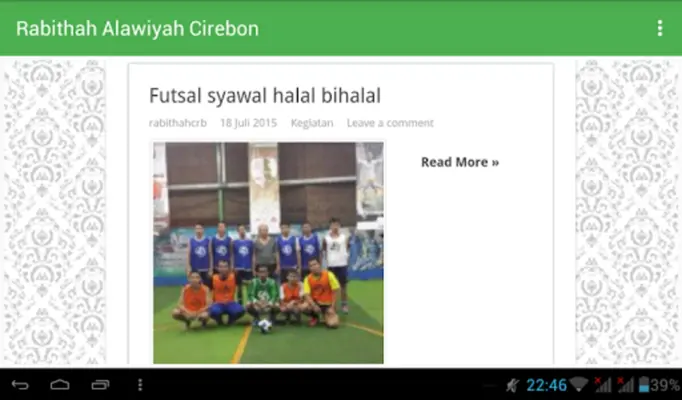 Rabithah Alawiyah Cirebon android App screenshot 1